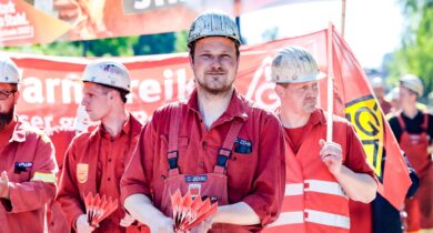 Stahl-Tarifrunde gestartet - IG Metall will fairen Ausgleich