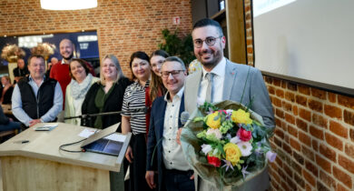 Karim Peters wird zum neuen 1. Bevollmächtigten in der Geschäftsstelle Bocholt gewählt